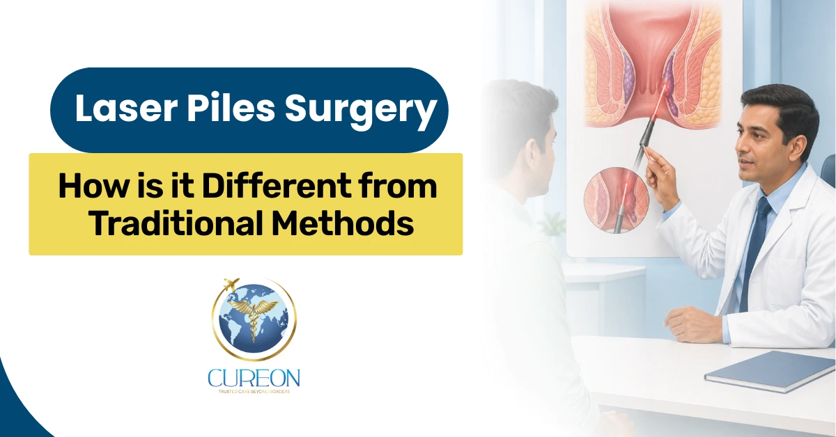 Laser Piles Surgery in India : How is it different from Traditional Methods