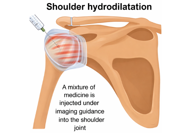 Frozen Shoulder - Hydrodilatation